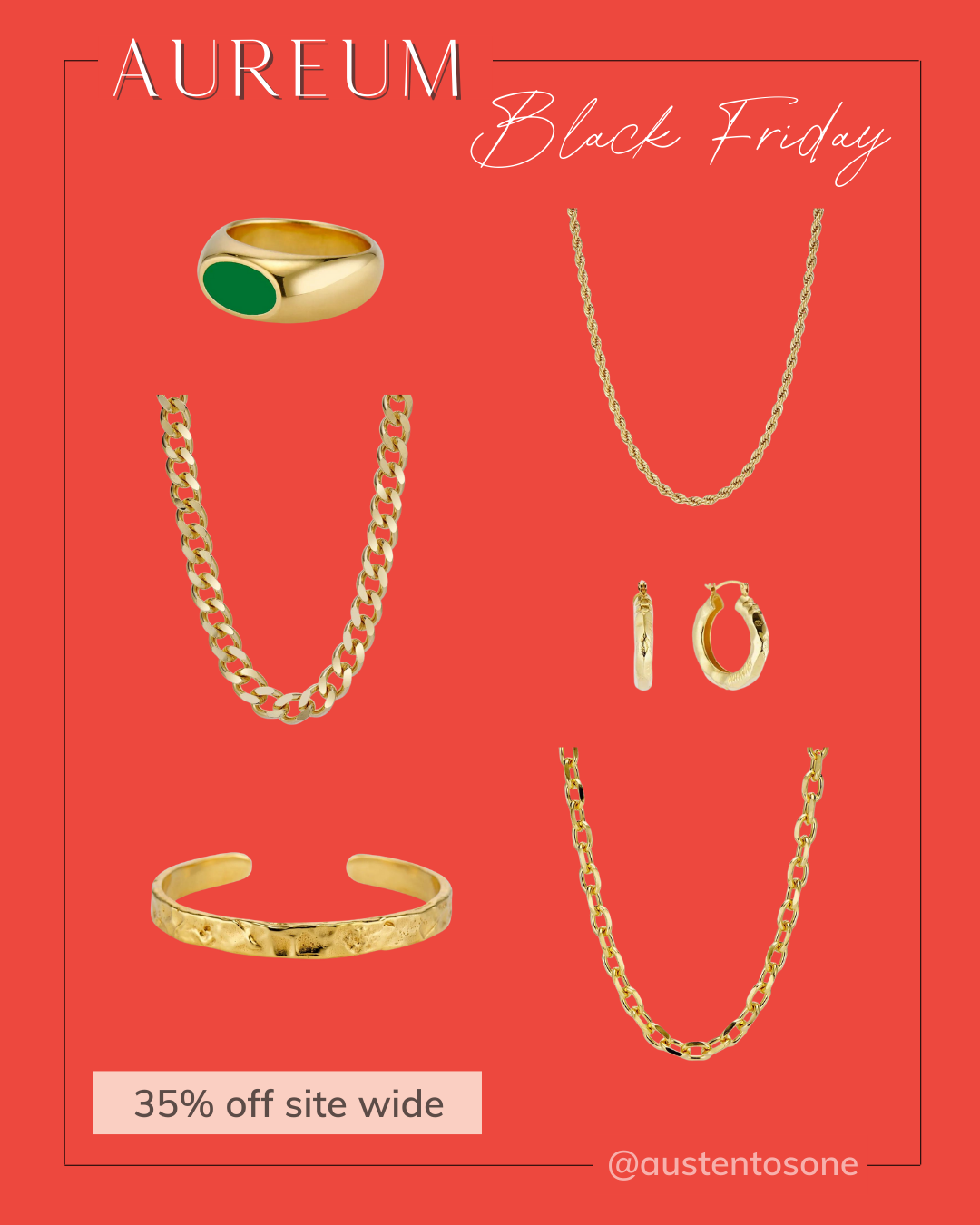 Keep Calm and Chiffon Blogger Austen Tosone shares a Cyber Weekend 2022 faves from Aureum
