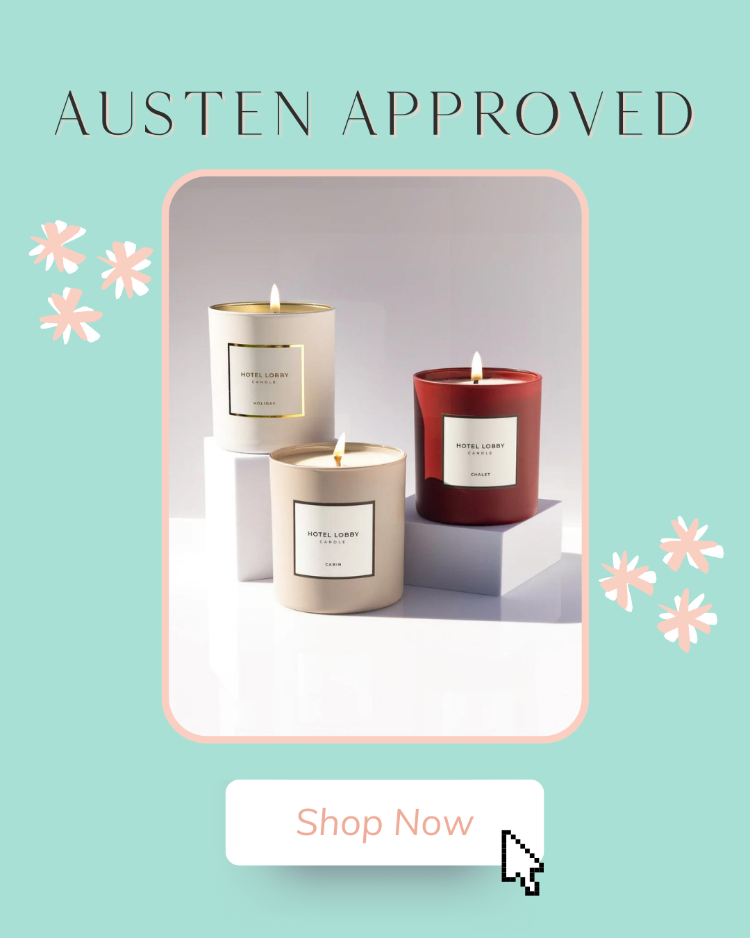 Keep Calm and Chiffon Blogger Austen Tosone shares an image to Austen Approved products